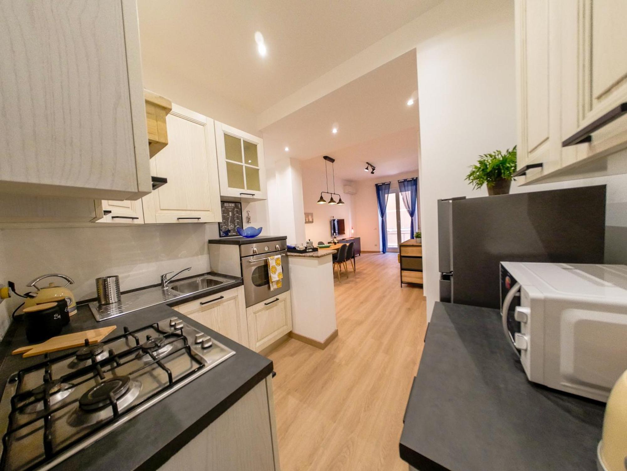 Chic Modern 2-Bedroom Near Metro Řím Exteriér fotografie